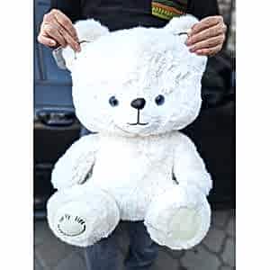 50 Cm Sevimli Yumuşacık 1.Sınıf Kalite Peluş Ayı Oyuncak Peluş Ayıcık Beyaz Renk